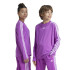 Camisa adidas Train Essentials Logo Regular Fit Longsleeve Infantil Morado