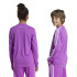 Camisa adidas Train Essentials Logo Regular Fit Longsleeve Infantil Morado