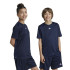Camiseta Fitness adidas Infantil by Train Essentials Logo Regular Fit Azul