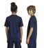 Camiseta Fitness adidas Infantil by Train Essentials Logo Regular Fit Azul