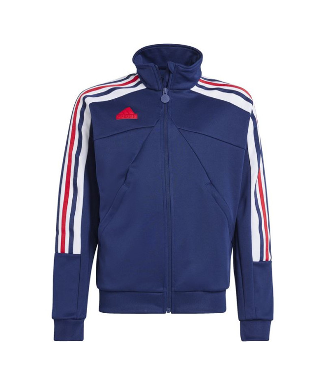 Sudadera adidas Tiro Nations Pack Track Infantil Azul