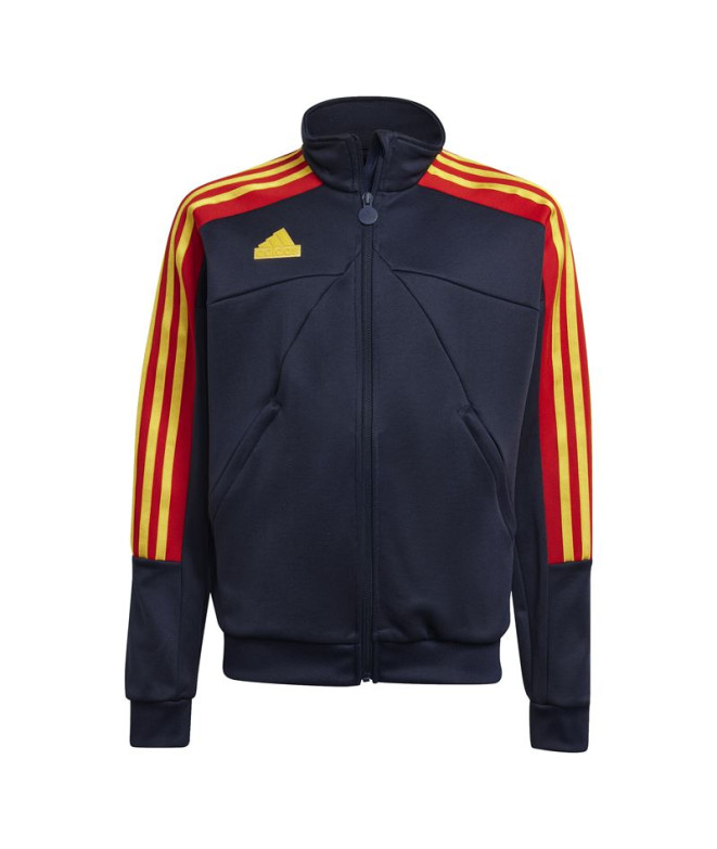 Sudadera adidas Tiro Nations Pack Track Infantil Azul