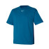 Camiseta De Running Mizuno Athletics Mesh Homem Azul