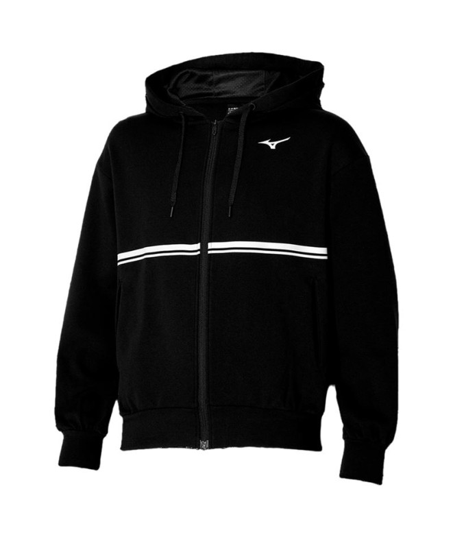Sudadera De Running Mizuno Athletics Hombre Negro