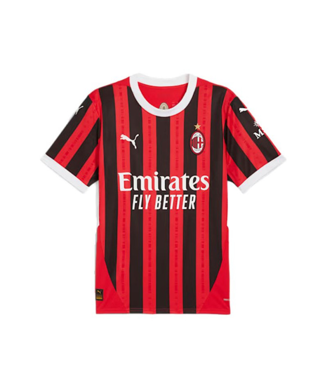 Camiseta futebol de Puma AC Milan Réplica Homem