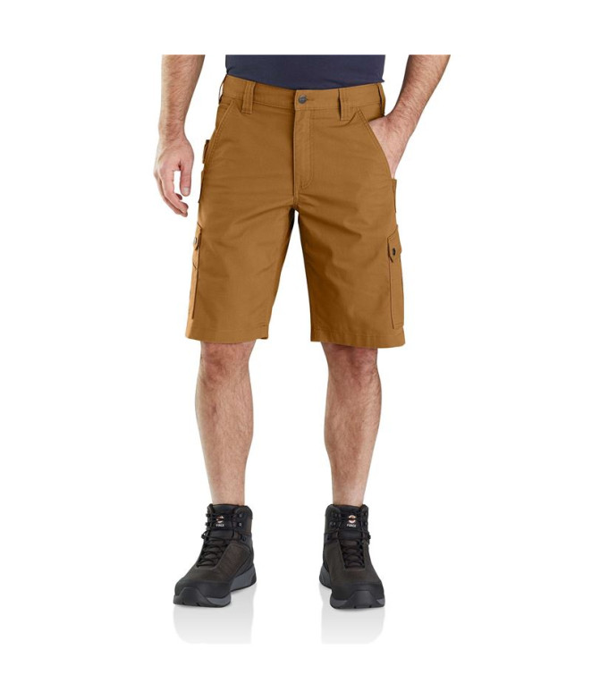 Calça Homem Calções de trabalho Carhartt Ripstop Cargo Carhartt® Brown