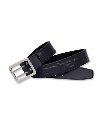 Cinturón Carhartt Logo Belt Hombre Negro