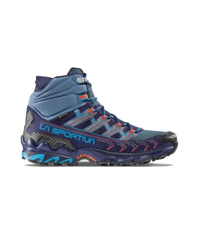 Chaussures Montagne Homme la Sportiva Ultra Raptor II Mid Gtx Bleu