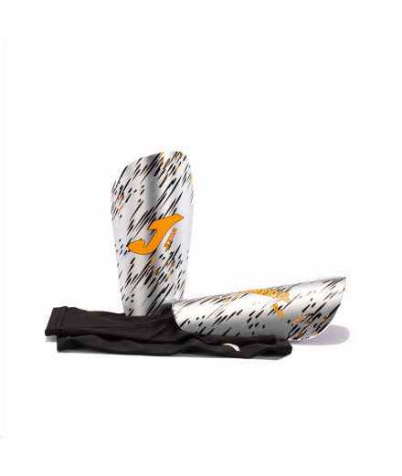 Caneleiras de futebol Joma Spider Cinza