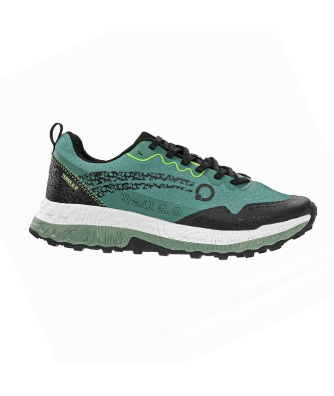 Chaussures Trail par Atom At158 Terra V2 Low Density Green Homme