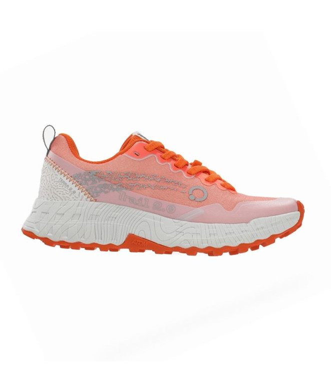 Chaussures Trail par Atom At159 Terra V2 Low Density Orange Femme