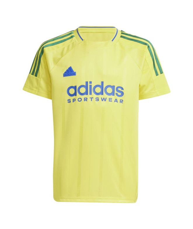 Camiseta adidas Tiro Nations Pack Infantil Amarillo