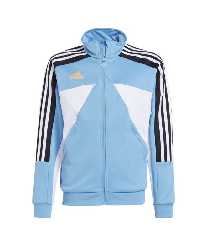Sudadera adidas Tiro Nations Pack Track Infantil Azul