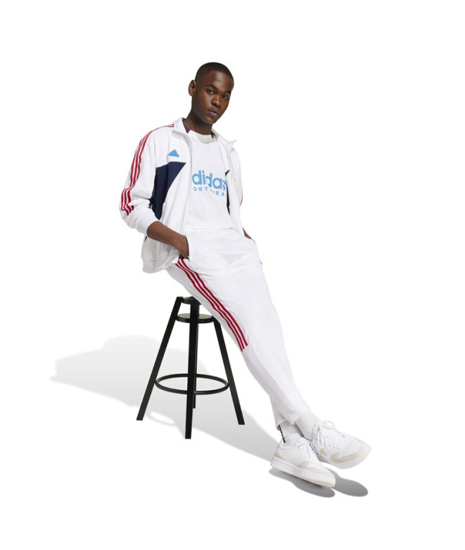 Pantalones adidas Tiro Nations Pack Hombre Blanco