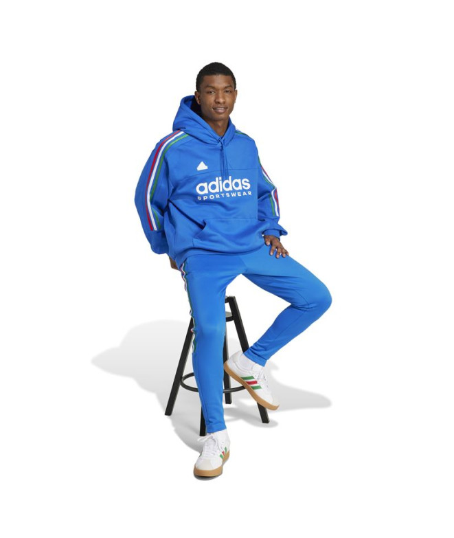 Calça adidas Pack Homem Tiro Nations Azul/Vermelho