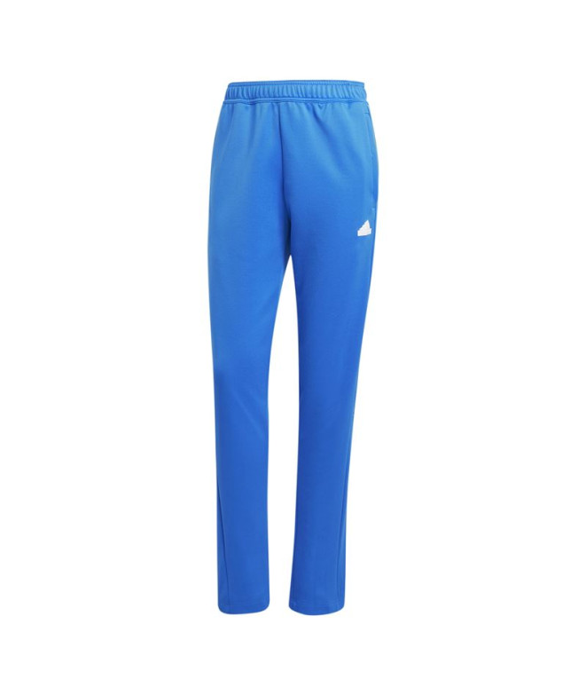 Calça adidas Mulher Tiro Cut 3 Band Trackpants Azul/Verde