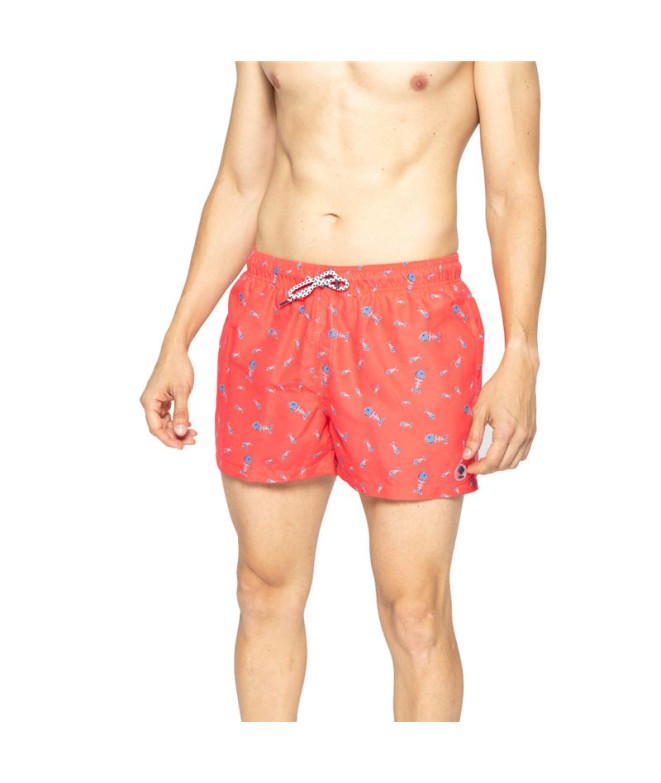 Maillot de bain Homme Alphadventure Yamba Rouge