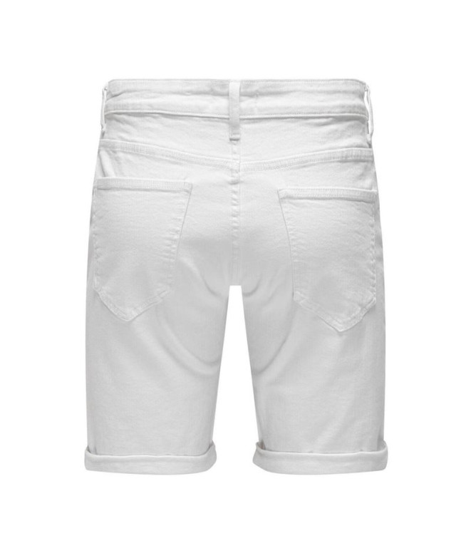 Pantalón Only & Sons Onsply White 9297 White...