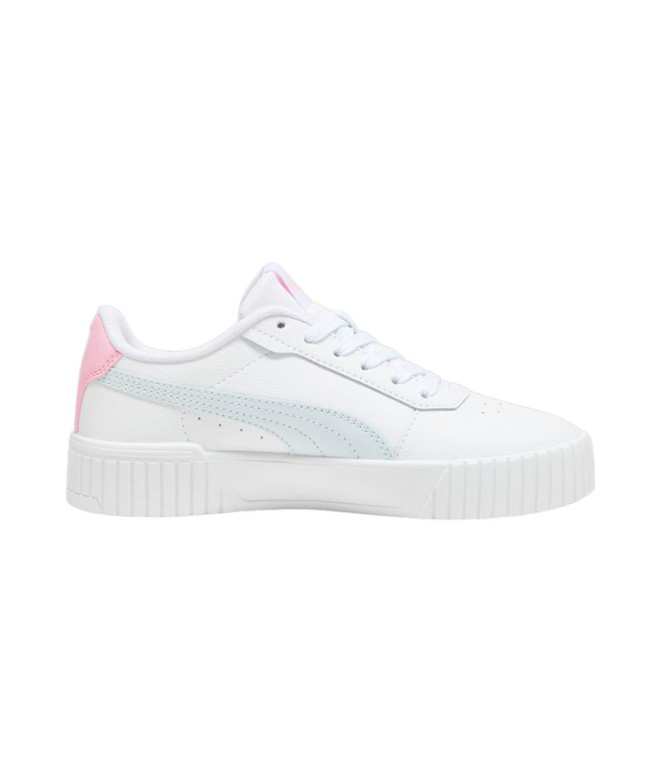 Chaussures Puma Carina 2.0 Blanc/Rose pour enfants