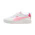 Zapatillas Puma Carina 2.0 Blanco/Lila Infantil