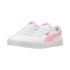 Zapatillas Puma Carina 2.0 Blanco/Lila Infantil