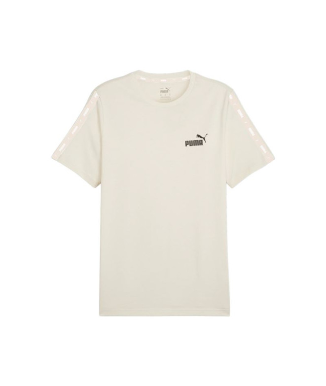 Camiseta Puma Essentials+ Tape Beige Hombre