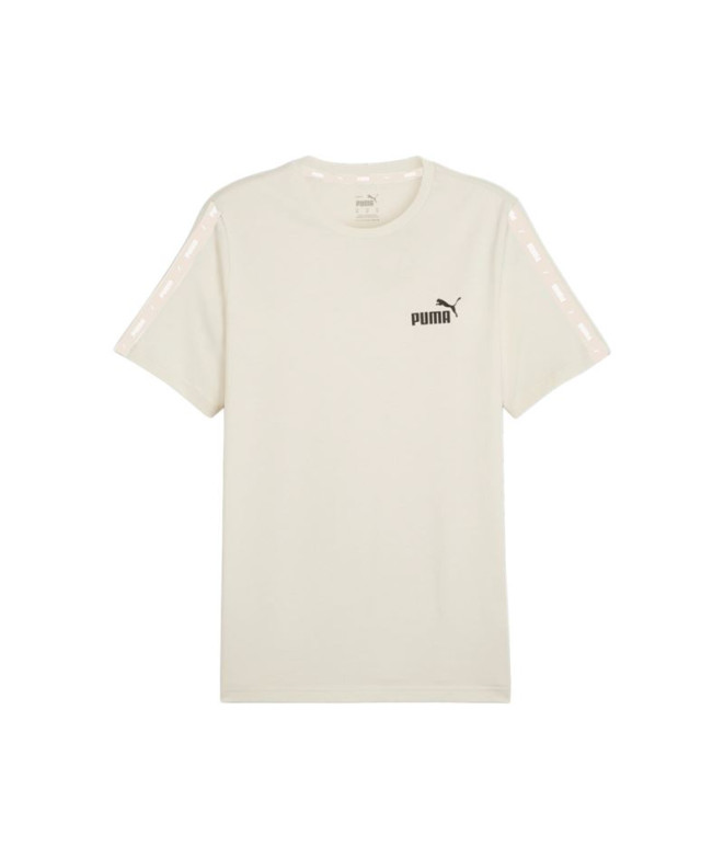 T-shirt Puma Essentials+ Tape Beige Homme