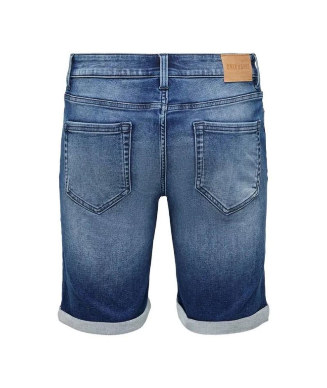 Calça Homem Jeans Only & Sons Onsply Dark Mid...