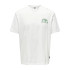 Camiseta Homem Only & Sons Onskylan Rlx Icon Cloud Dancer Branco