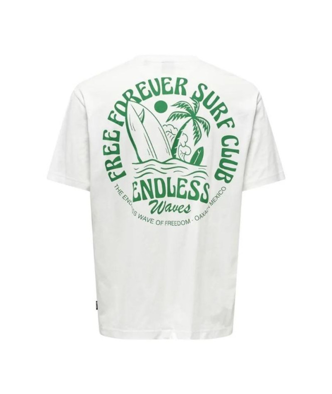 T-shirt Homme Only & Sons Onskylan Rlx Icon...