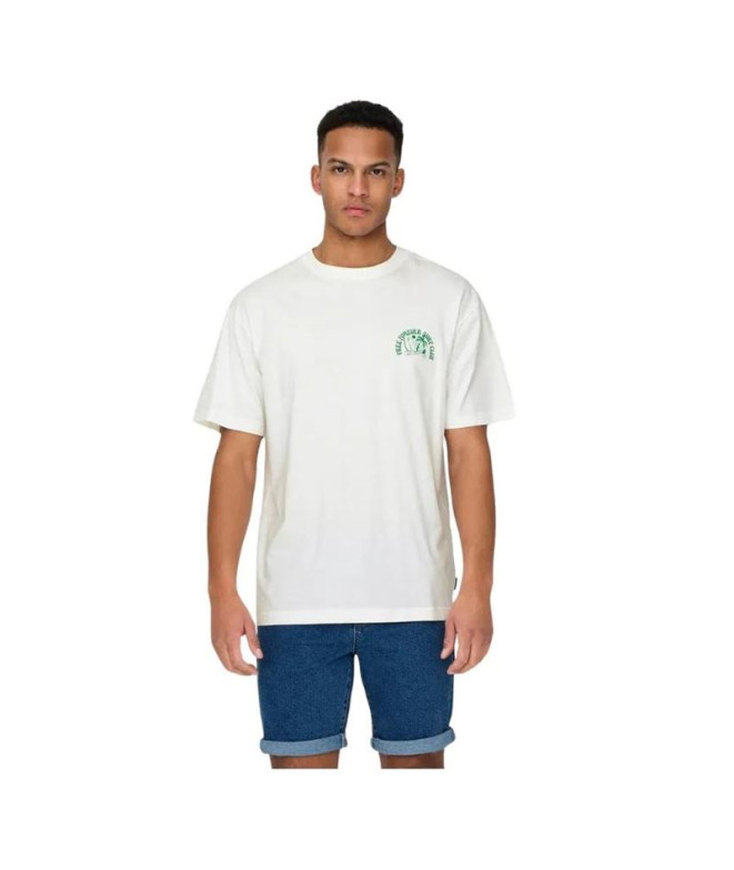 Camiseta Homem Only & Sons Onskylan Rlx Icon...