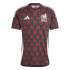 Camiseta de Futebol adidas México 1ªEquipação Homem Granate