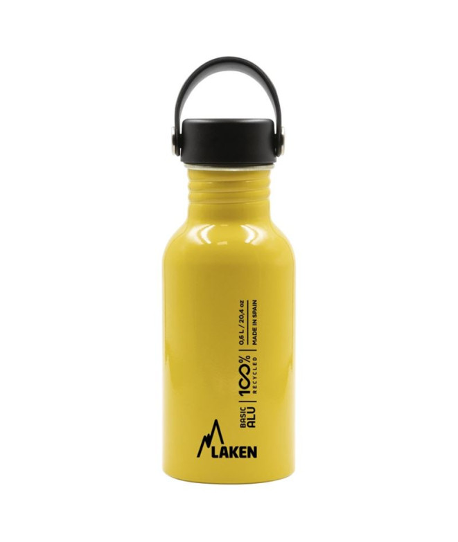 Botella basic Laken Aluminio 0,75 l T.Oasis Amarillo