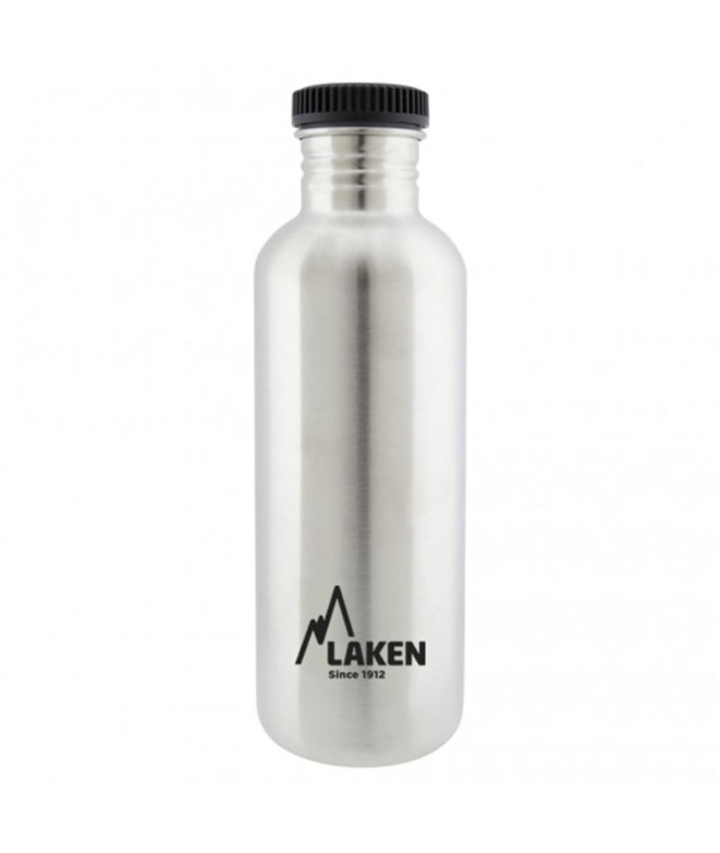 Garrafa Laken aço inoxidável Basic 1L Aço