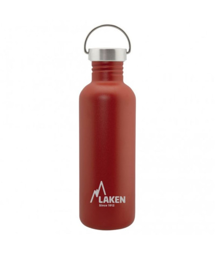 Bouteille Bouchon acier inoxydable Basic 1L S/S Rouge Bouteille Bouchon acier inoxydable Basic 1L S/S Rouge