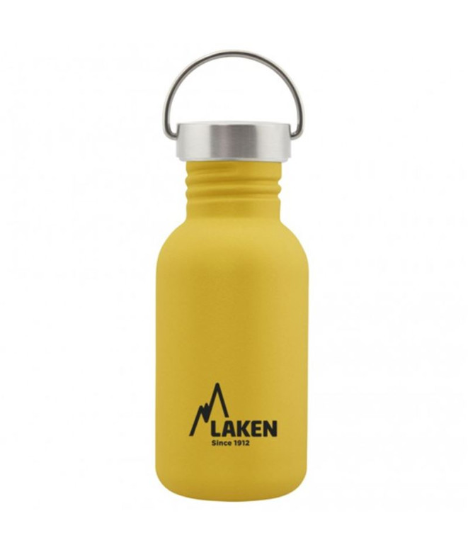 Bouteille Bouchon acier inoxydable Basic 500 ML S/S Yellow