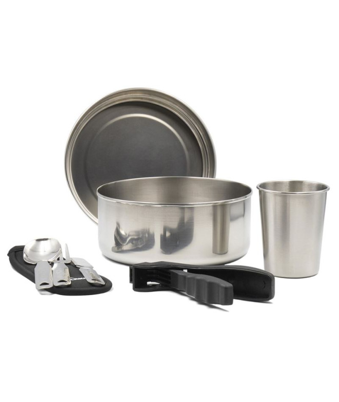 Set acampamento Laken de Cozinhar Inox Cozinhar 17cm para 1 pessoa