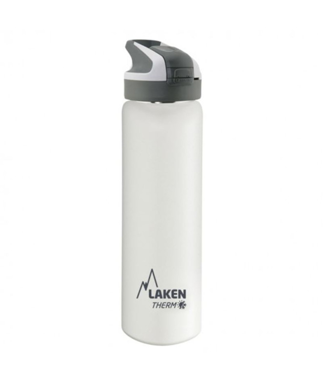 Bouteille Laken thermique en acier inoxydable Summit 0,75L Blanc