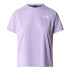 Camiseta de Montaña The North Face Ma S/S Mujer Morado