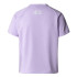 Camiseta Montanha The North Face Mulher de Ma S/S Purple