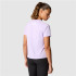 Camiseta Montanha The North Face Mulher de Ma S/S Purple