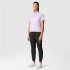 Camiseta Montanha The North Face Mulher de Ma S/S Purple