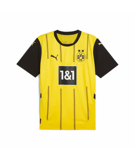 T-shirt de football Puma Borussia 1ère Équipe 24/25 Jaune