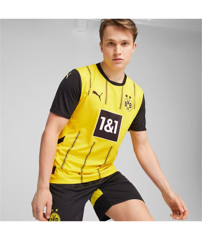 Camiseta de futebol Puma Borussia 1ª Equipação...