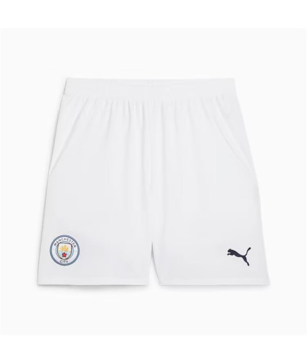 Pantalones de fútbol Puma Manchester City 24/25 Blanco