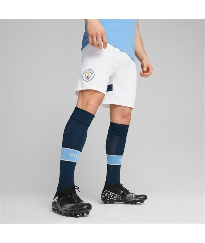 Calça de futebol Puma Manchester City 24/25 Branco