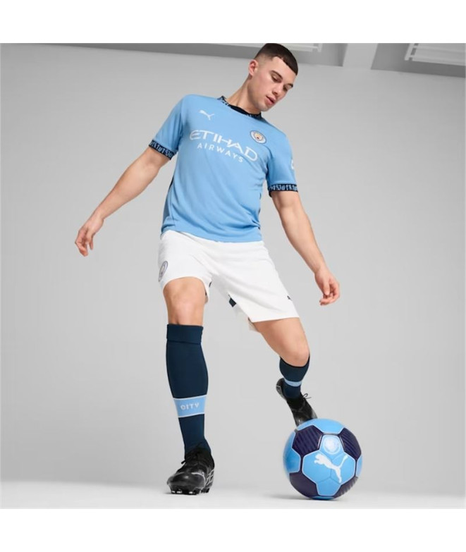 Calça de futebol Puma Manchester City 24/25 Branco