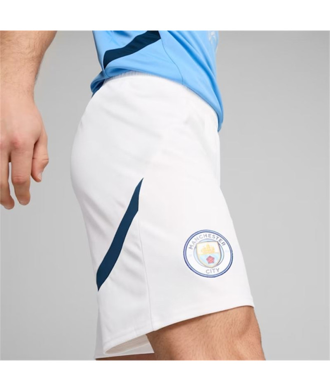 Calça de futebol Puma Manchester City 24/25 Branco