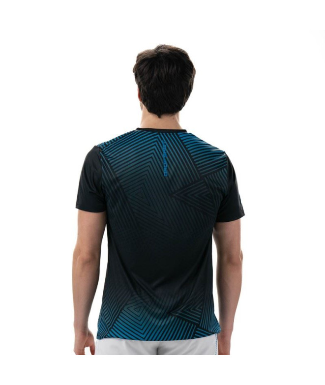 T-shirt Pádel Drop Shot de Abian Campa Blue Homme