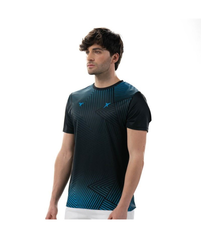 T-shirt Pádel Drop Shot de Abian Campa Blue Homme